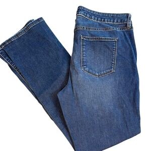 Sonoma Womens plus bootcut blue jeans 16